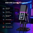 thumbnail image 2 of Micrófono USB NEEWER UM02 RGB para Gaming, Streaming y Podcast, 2 of 9