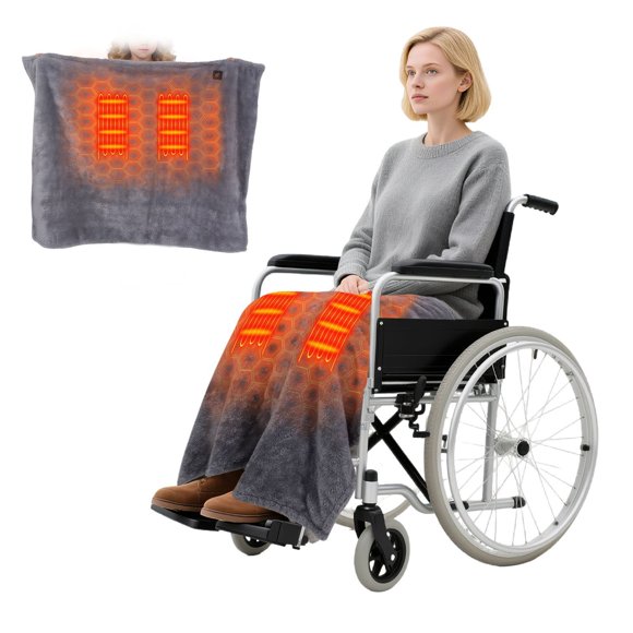 Warm Blankets Heated Blanket Portable Heated Shawl Button Design Heated Throw Blanket Camping Blanket For Winter Home Night Sweats Blanket Colorful Throw Blanket for Couch Comfiest Blanket Throws for