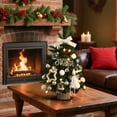 thumbnail image 4 of BKER Christmas Tree Set Christmas Home Desktop Diy45CM Small Tree Decoration Props, 4 of 6