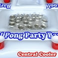 GoPong Inflatable Swimming Pool Party Barge Floating Beer Pong Drinking
