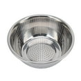 thumbnail image 1 of Vegetable Washing Basket Rustproof Multifunction Stainless Steel Colander for Kitchen Household Silver30cm, 1 of 5