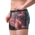 thumbnail image 2 of Yiaed Electric Skeleton Surrealism Print Men's Soft Cotton Boxer Shorts Breathable Boxers Underwear Moisture-Wicking Underwear Stretch Boxer Briefs for Man-Large, 2 of 5