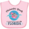 thumbnail image 3 of Inktastic Clearwater Beach Florida Trip Girls Baby Bib, 3 of 4