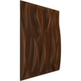 thumbnail image 2 of Ekena Millwork 19 5/8"W x 19 5/8"H Riverbank EnduraWall Decorative 3D Wall Panel, Universal Aged Metallic Rust (Covers 2.67 Sq. Ft.), 2 of 6