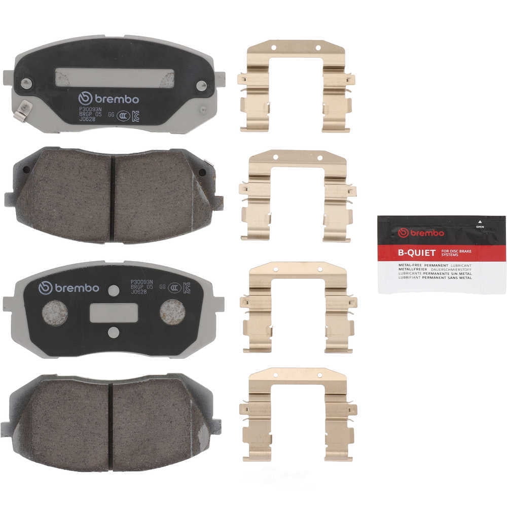 Brembo P30093N PRIME Ceramic Brake Pad Set