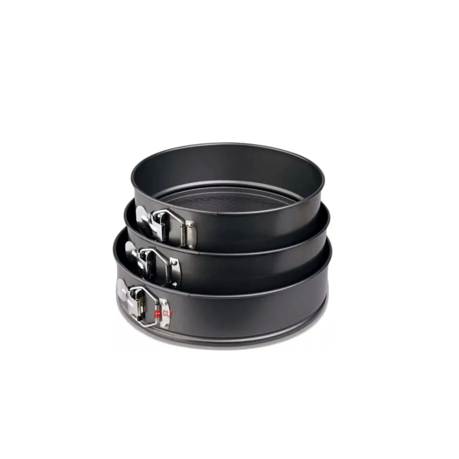 Set De 3 Moldes Redondos Antiadherentes Para Hornear - Puntostore