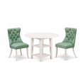 thumbnail image 3 of East West Furniture 3 Piece Dinette Set, 3 of 6