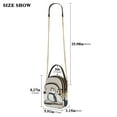 thumbnail image 2 of FORMRS Crossbody Bag for Women Quilted Travel Shoulder Cell Phone Purse with Chain Strap Handbag, Cute Puffin, 2 of 7