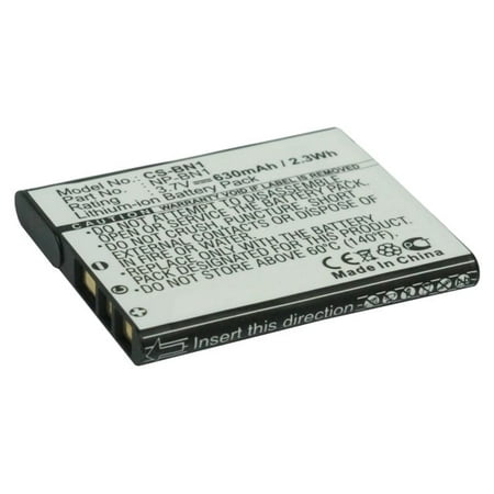 Replacement Battery for Lumix DMC-FX550S Lumix DMC-FX580 Lumix DMC-FX580K Lumix DMC-FX580N Lumix DMC-FX580S Lumix DMC-FX60 Lumix DMC-FX60A Lumix DMC-FX60EG-A Lumix DMC-FX60EG-K 630mAh