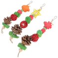 thumbnail image 1 of Parrot Hanging Chewing Toy Made of Synthetic Material for Pet U, 1 of 5