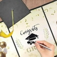 thumbnail image 4 of 1/2/3Pcs 2025 Graduation Guestbook Alternative(Black & Gold & Red),11.81" Congrats Graduation Party Decorations,Congrats Grad Party Board for High School College Graduation Gifts ., 4 of 6