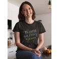 thumbnail image 2 of Thankful, Grateful And Blessed T-Shirt Women -SPIdeals Designs, Female 3X-Large, 2 of 4