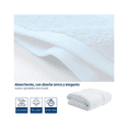 thumbnail image 3 of Toalla de Cara Bluelander, Algodón, Blanco, 3 of 4