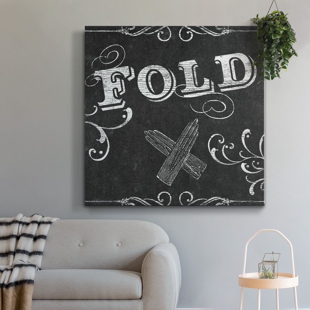 Wexford Home Custom Adagio VI-Premium Gallery Wrapped Canvas, 24" x 24" - Ready to Hang