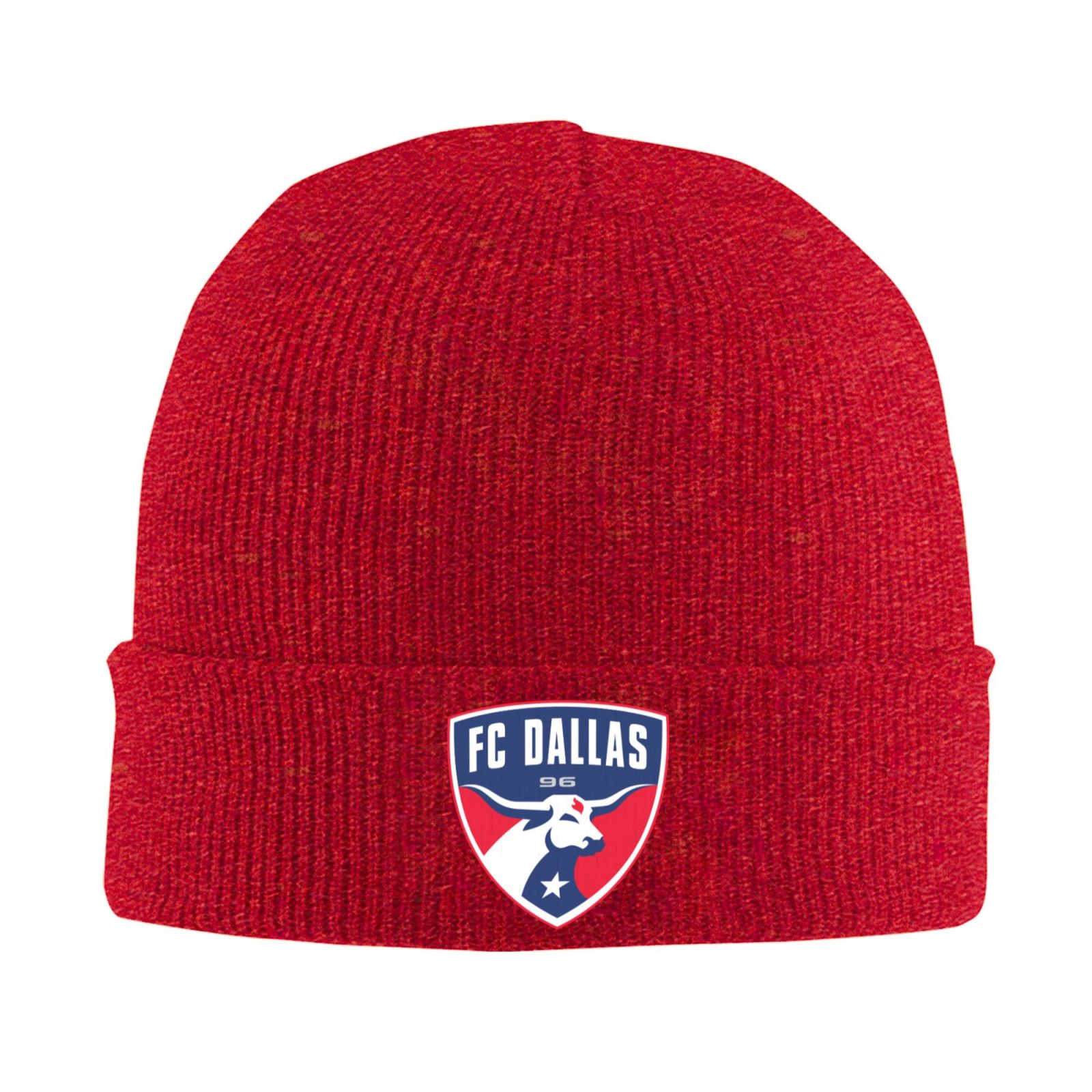 Fc Dallas Chapeau Tricoté Bonnet d'Hiver Chaud Acrylique