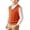 Orange, variant on Fesfesfes Kids Unisex V-Neck Cable Knit Vest Sleeveless School Uniform Sweater Pullover, Cotton Top for Boys and Girls Ages 18 Months-9 Years