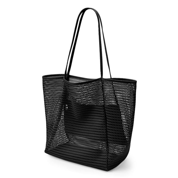 Bolso de mano KALIDI Beach Mesh Hobo plegable de 23 litros para mujer