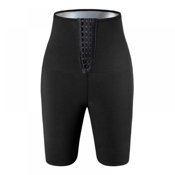 Women Sauna Leggings Sweat Pants High Waist Slimming Hot Thermo Compression Workout Fitness Exercise Tights Body Shaper