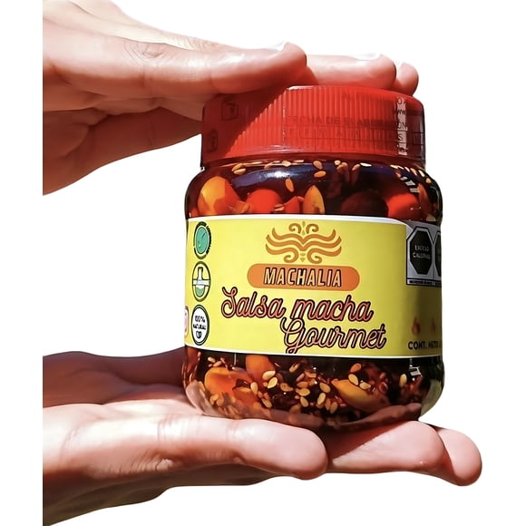 Salsa Macha Gourmet Machalia de Chile Morita con Cacahuate y Pepitas 250g