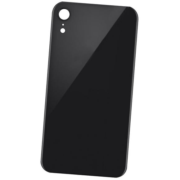Back Rear Glass Housing Battery Cover Replacement For Apple Iphone Xr Black-