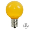 thumbnail image 2 of Vickerman G50 Yellow Ceramic LED Replacement Bulb, package of 25, 2 of 2