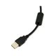 thumbnail image 4 of Mini USB B-type 5-Pin Male 90 Degree Angle to USB 2.0 Male Data Cable with EMI Ferrite Core 5 Meter, 4 of 4