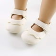 thumbnail image 2 of Premium Baby Girl Shoes, Infant Toddler Walking Shoes, Soft Sole Princess Mary Jane Shoes Prewalkers Wedding Dress Shoes Crib Shoes, 2 of 7