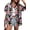 Black-1, variant on Women Hawaiian Shirt Soft Cool Summer Hawaii Shirts Floral Tropic Print V Neck T-Shirt Short Sleeve Button Up Tops