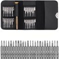 thumbnail image 5 of 25in1 Screwdriver Repair Tool Kit Set w/ Leather Bag For PC Phone Watch Glasses, 5 of 9