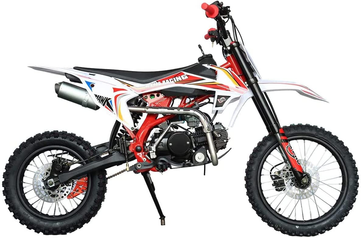 X Pro Hawk 125cc Dirt Bike with 4 Speed Semi Automatic