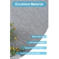 thumbnail image 2 of Grey Window Valance Panels, 2 Pack, 52 x 18 Inches, Blackout for Kitchen Living Room Bathroom, 2 of 6