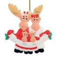 thumbnail image 2 of Xihbxyly Hallazgos de Ganga Adornos Navideños Personalizados con Forma de Trineo Familiar para Árbol de Navidad, 2 of 2