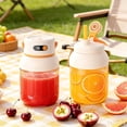 thumbnail image 4 of Portable USB C Rechargeable Juicer Cup, Leakproof Mixing Bottle with Digital Display & Straw, Multi Purpose Drink Container for Smoothie Protein Shake, Fit for Kitchen Gym Office Travel, 4 of 7