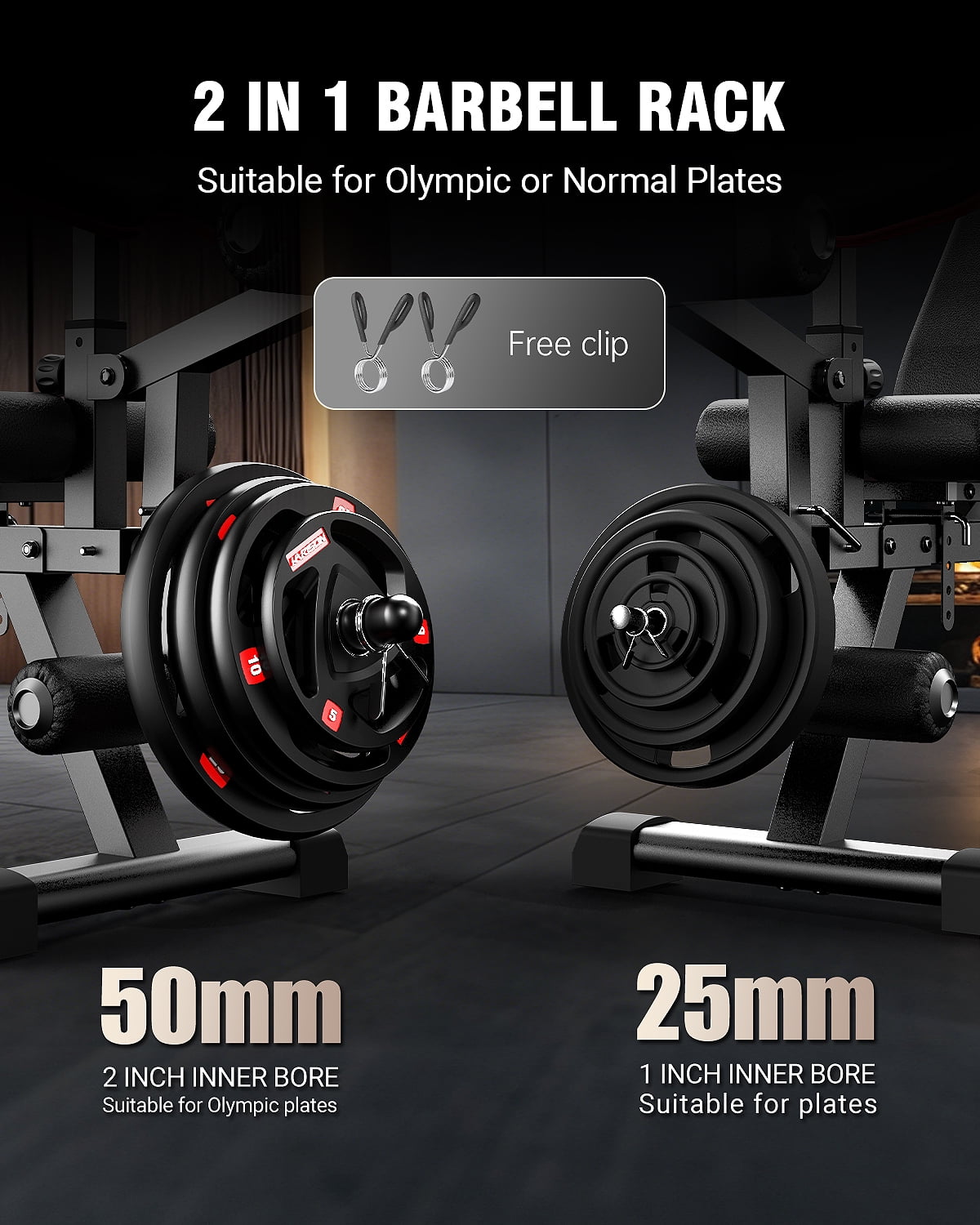 HARISON Adjustable Weight Bench with Leg Extension and Preacher Pad, 1000LBS Workout Bench with 6-Tier A-Frame Dumbbell Rack Stand, Heavy Duty Home Gym Strength Training Set(No Weights or Bar)