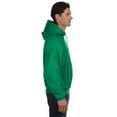 thumbnail image 2 of Champion Mens Reverse Weave Fleece Hoodie, L, Kelly Green, 2 of 2