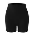 thumbnail image 3 of SWSMCLT Women's Tummy Control Shapewear Butt Lifting Mid Thigh Soft Shaper Body Shaper High Waisted Postpartum Spandex Black X-Small, 3 of 5
