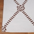 thumbnail image 3 of Geometric Lattice Indoor/ Outdoor Area Rug, 6' x 9', Ivory, 3 of 9