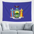 thumbnail image 1 of New York Usa State Flag Tapestry, Aesthetic Wall Hanging Tapestries Dorm Room Home Decor, 60" x 40", 1 of 7