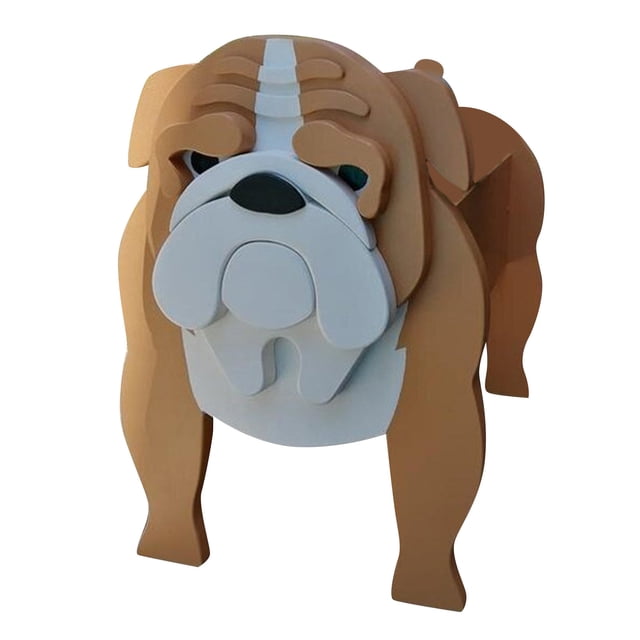 Jierger 1 Pce Mignon Pot de Fleurs en Forme d'Animal pour Chien, Pot de Fleurs Décoratif Robuste et Conteneur de Rangement, Résistant aux Intempéries pour Jardin Patio Porche Maison Intérieur Extérieur