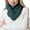Green, variant on Infinity Scarf for Women Solid Color Winter Thick Ribbed Knit Circle Loop Scarves