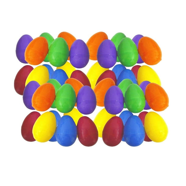 50x Fillable Easter Eggs Basket Stuffers Surprise Eggs Crafts for Kids