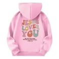 thumbnail image 6 of Child Girl Hoodies Christian Sweatshirt Long Sleeve Graphic Hoodies Comfy Loose Pullover Top Cute Sweatshirts Clothes for Teen Girls 4T Trendy, 6 of 9