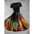thumbnail image 3 of Halloween Clothes Bloody Print Casual Party Round Neck Sexyhot-selling Items, 3 of 4