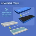 thumbnail image 6 of ESHINE Soft Hospital Bed Mattress - Medical Bed Mattress for Back Pain with Waterproof Cover, Home Care Memory Foam Mattress 80'' x 37.4'' x 6'', Maximum Weight 450 lbs, Twin XL, 6 of 7