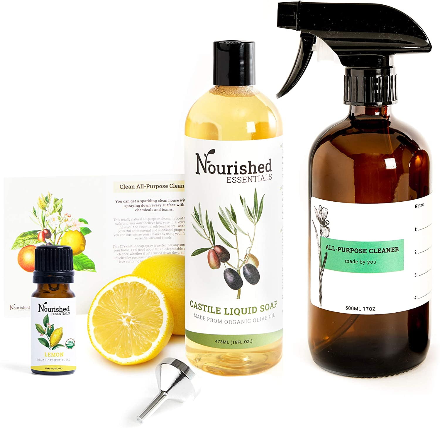 Wellness Maker MultiPurpose Cleaner Kit Make Your Own Natural