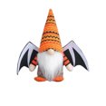 thumbnail image 2 of Halloween Bat Gnomes Plush Decor,Halloween Bat Wing Gnome Decorations, Handmade Knit Bat Swedish Tomte Gnome Nisse Scandinavian Ornaments Gnomes Figurine Tabletop Decor, 2 of 6