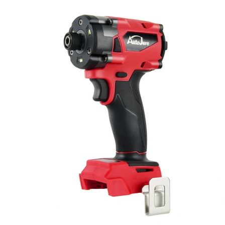 Cordless Impact Driver 1/4" for Milwaukee M18 Battery (Bare Tool), 3363 In-lbs Brushless Impact Drill, 4-Speed (0-3500 RPM), Compact Driver Tool for Home Projects, Auto-Stop & LED Light