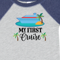thumbnail image 4 of Inktastic My 1st Cruise Vacation Trip Boys or Girls Baby Bodysuit, 4 of 5