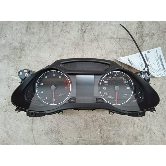 Pre-Owned 09 Audi A4 Speedometer Head Cluster 146K OEM - Verify Specific Vehicle Fitment In Description - (Good)