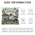 thumbnail image 5 of PHYHOO Farmhouse Pillow Covers Yugalier Leaf Wreath Bicycle Vase Buffalo Plaid Throw Pillow CasesWatercolor Spring Summer Home Decorative Cushion Covers (BR-V), 5 of 5